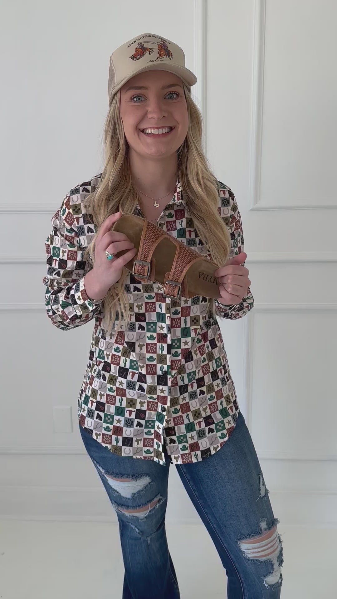 Megan Leather Sandals