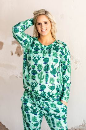 Cactus pajama set