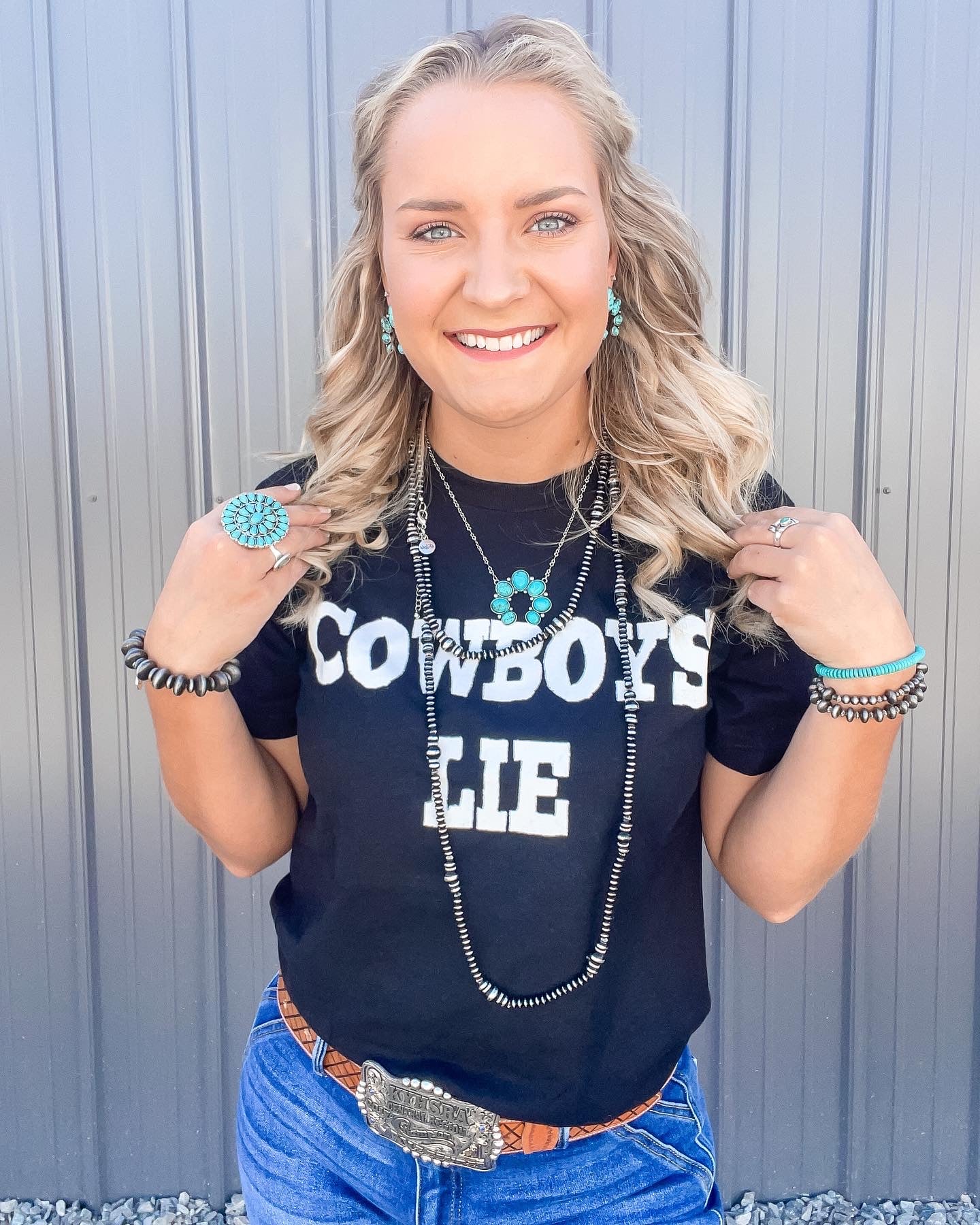 Cowboys Lie tee